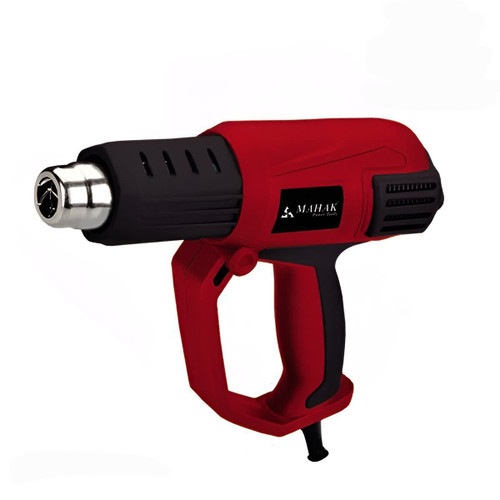 سشوار صنعتی سرامیکی محک مدل HG-600C با توان 2000 وات، دمای قابل تنظیم تا 600 درجه