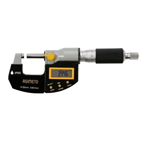 میکرومتر دیجیتال خارج سنج اسیمتو 3 دکمه ضد اب